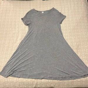 Gray Old Navy midi dress